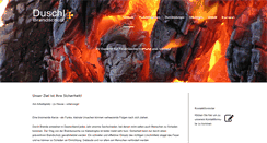 Desktop Screenshot of duschl-brandschutz.de